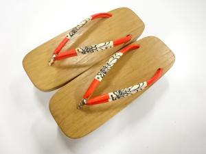 未使用品　桐下駄(22.5センチ)